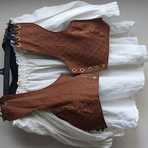 Renaissance Blouse and Short Vest
